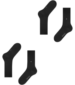 Sale Herensokken 2-Pack Donkerblauw Heren Sokken