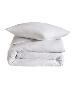 Clearance HERITAGE Blanc - Laken Satijn katoen Lakens