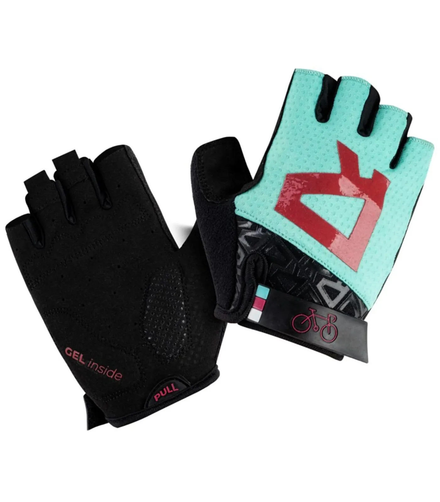 DAMES Radvik HILDER - Vingerloze Handschoenen - Zwart