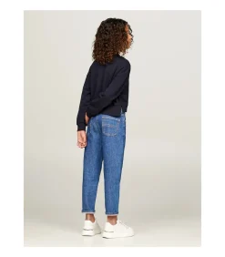 Sale Hilfiger Ny Embroidered Crewne Kinderen Truien & Cardigans