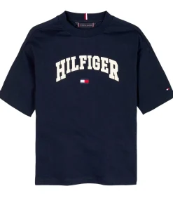 Discount Hilfiger Varsity Tee Ss Kinderen T-Shirts & Polo's
