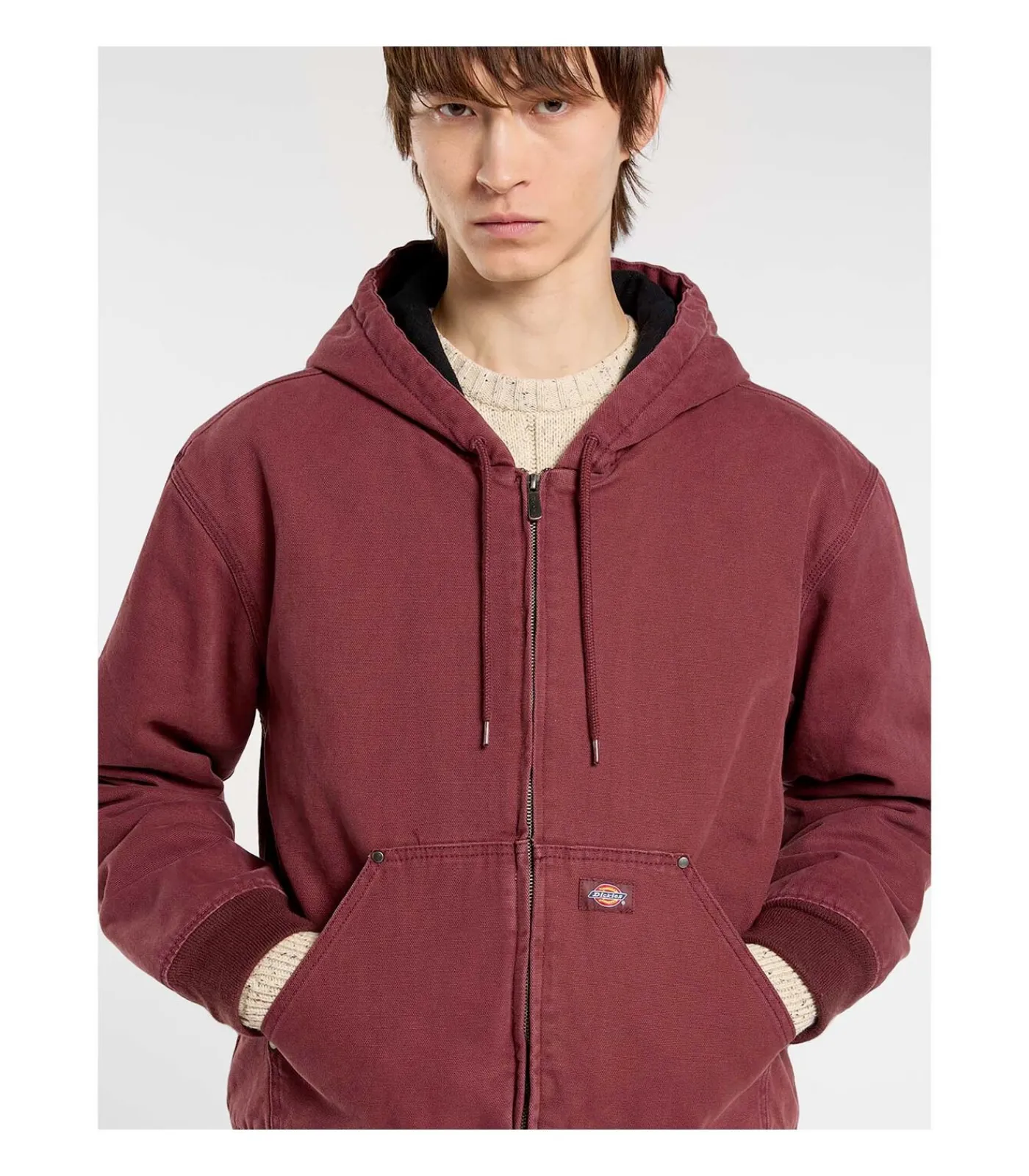 Discount Hilham Hooded Canvas Jacket Heren Jassen