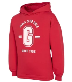 Kinderen 4F HJZ22 JBLD004 - Trui met kap - Rood