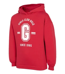 Hot HJZ22 JBLD004 - Trui met kap - Rood Kinderen Truien & Vesten