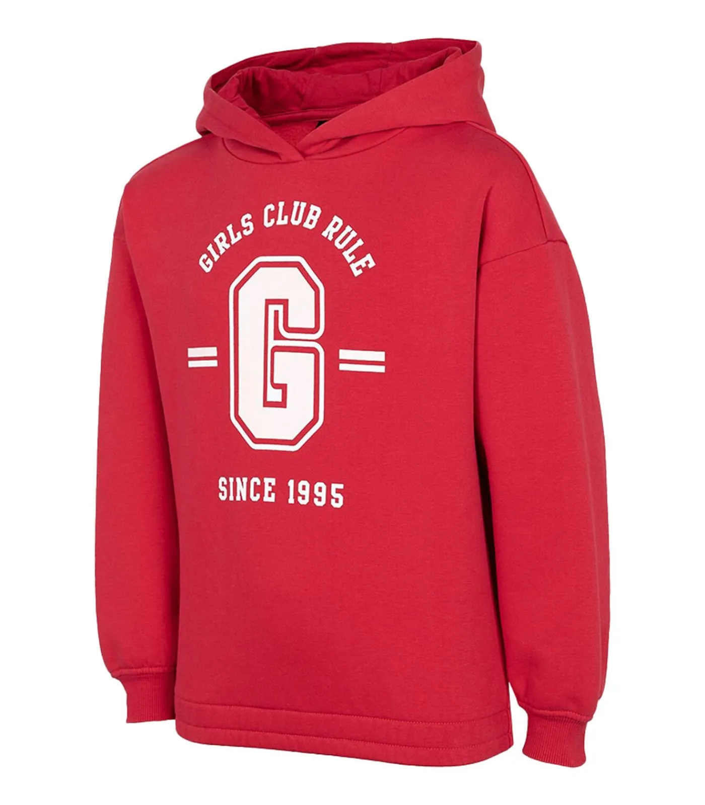 Hot HJZ22 JBLD004 - Trui met kap - Rood Kinderen Truien & Vesten