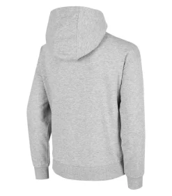 Kinderen 4F HJZ22 JBLM006 - Trui met kap - Lightgrijs