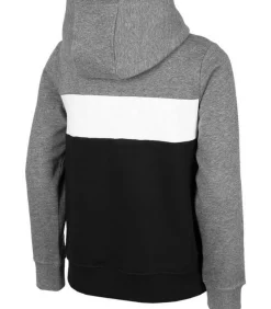 Outlet HJZ22 JBLM003 - Trui met kap - Zwart Kinderen Truien & Vesten