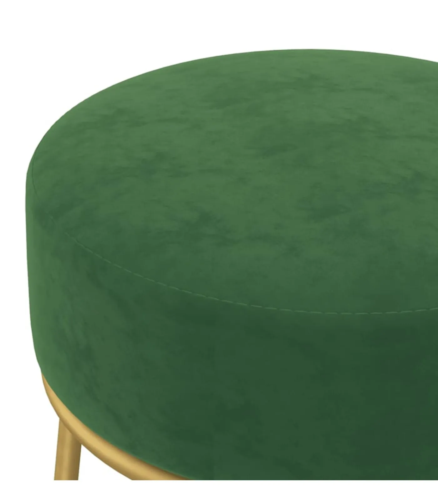 Best Hocker rond fluweel groen Stoelen