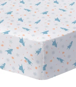 Disney Hoeslaken bedrukt 100% katoen, FROZEN SISTERS