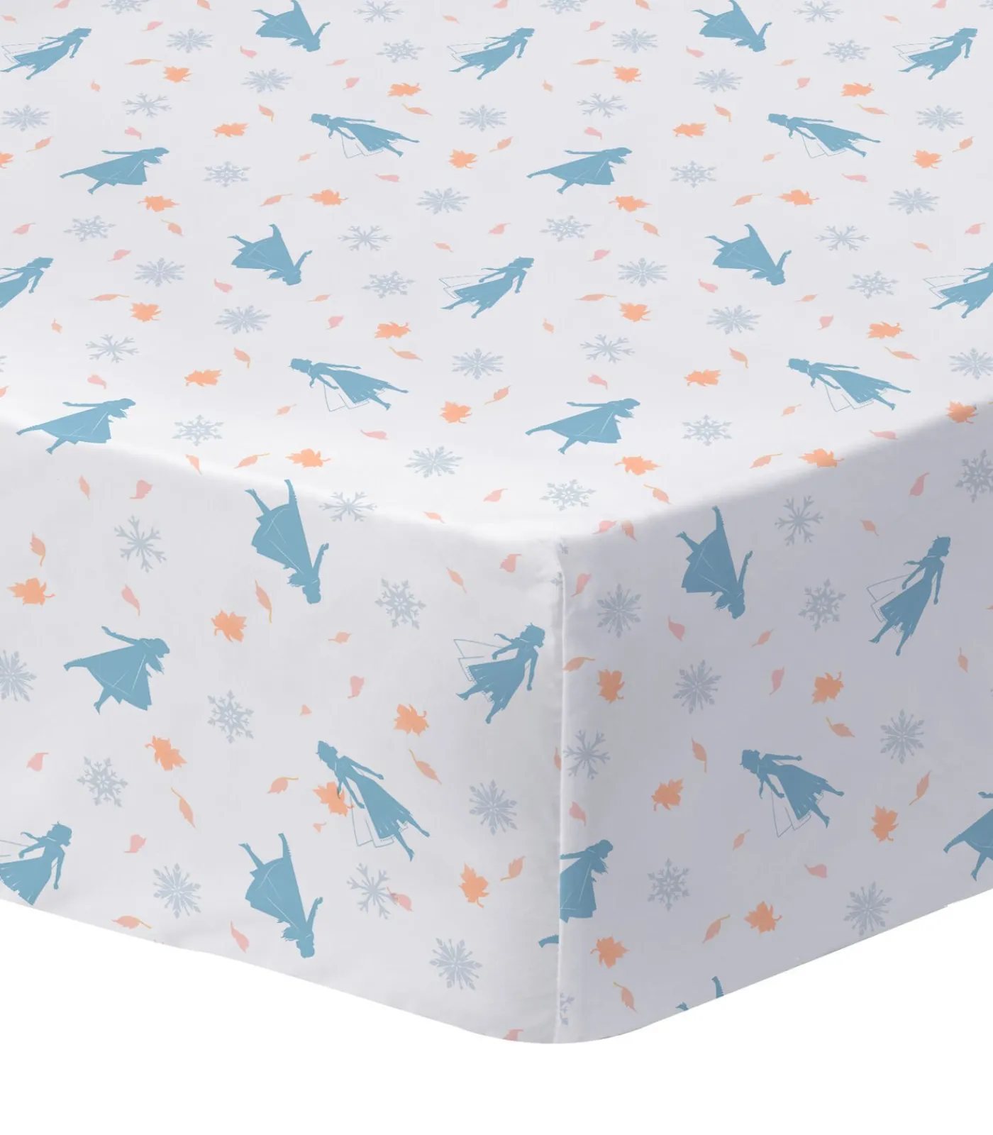 Disney Hoeslaken bedrukt 100% katoen, FROZEN SISTERS