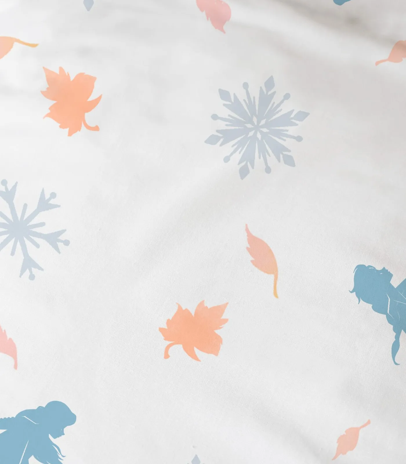 Disney Hoeslaken bedrukt 100% katoen, FROZEN SISTERS