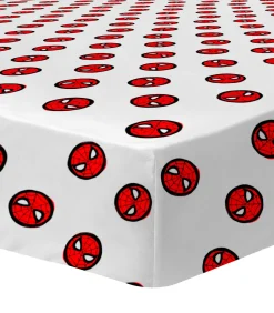 SPIDERMAN Hoeslaken bedrukt 100% katoen, ANNIVERSARY