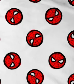 SPIDERMAN Hoeslaken bedrukt 100% katoen, ANNIVERSARY