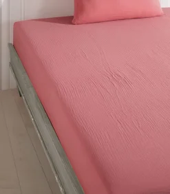 Blanc Avenue Hoeslaken katoen gaas mousseline