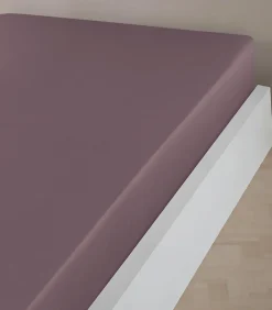 Clearance Hoeslaken katoensatijn 90x190 cm Hoeslakens