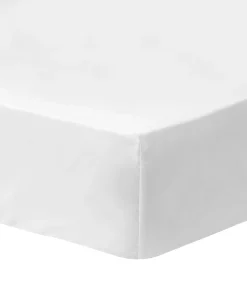 Matt & Rose Hoeslaken van perkaal biokatoen, PLISSÉ TENDANCE