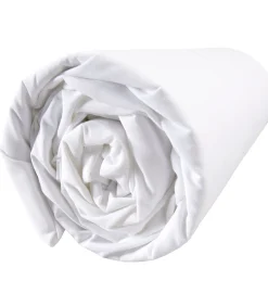 Matt & Rose Hoeslaken van perkaal biokatoen, PLISSÉ TENDANCE