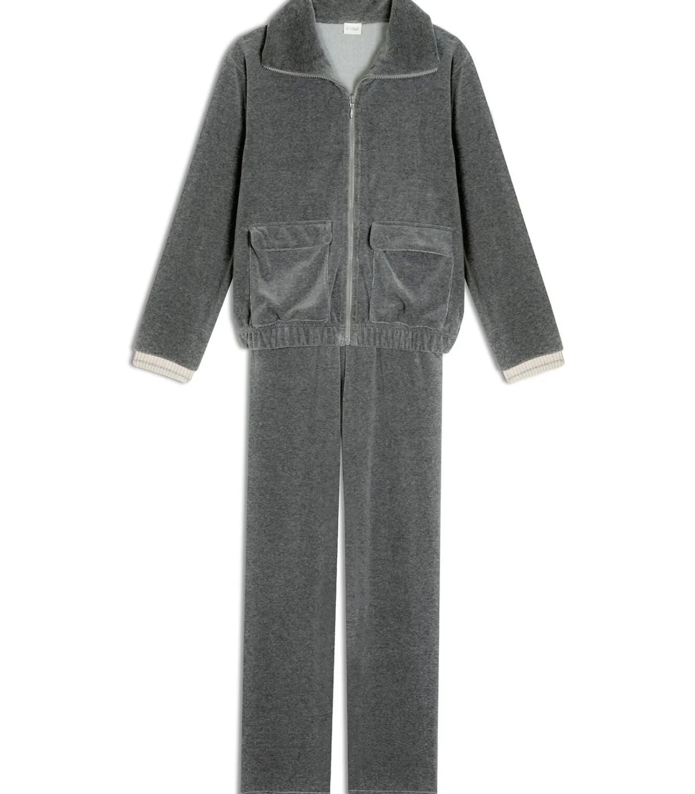 New Homewear-set met ritssluiting van fluweel COUNTRY 126 DAMES Loungewear