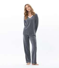 Outlet Homewear-set van fluweel COUNTRY 122 DAMES Loungewear