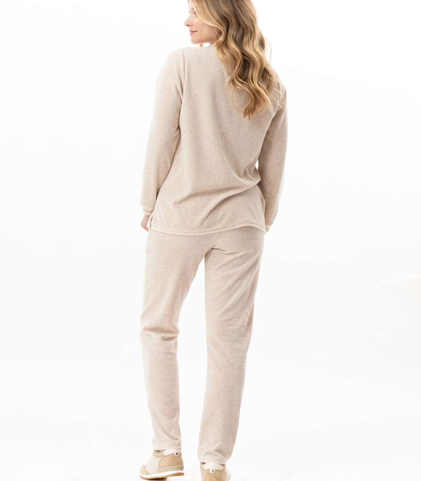 DAMES LE CHAT Homewear-set van fluweel COUNTRY 122