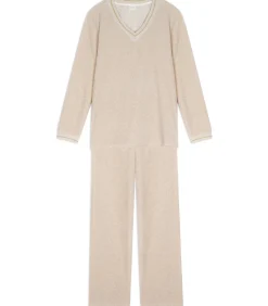 DAMES LE CHAT Homewear-set van fluweel COUNTRY 122