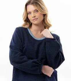 DAMES LE CHAT Homewear-set van lurex-fleece ECLAT 112