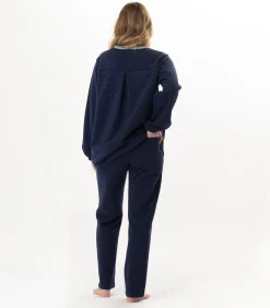 DAMES LE CHAT Homewear-set van lurex-fleece ECLAT 112