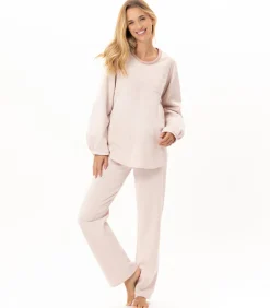 Outlet Homewear-set van lurex-fleece ECLAT 112 DAMES Loungewear