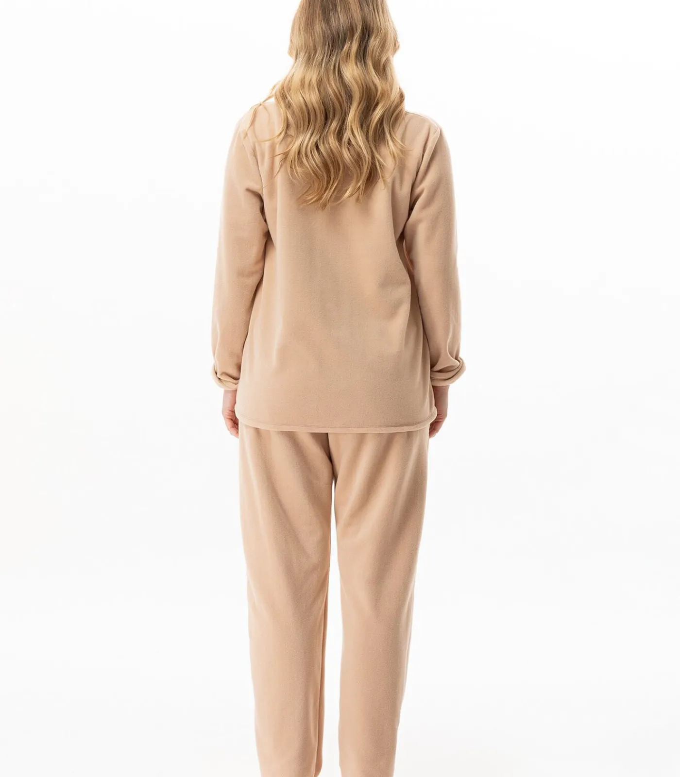 DAMES LE CHAT Homewear-set van micropolar LINETTE 122