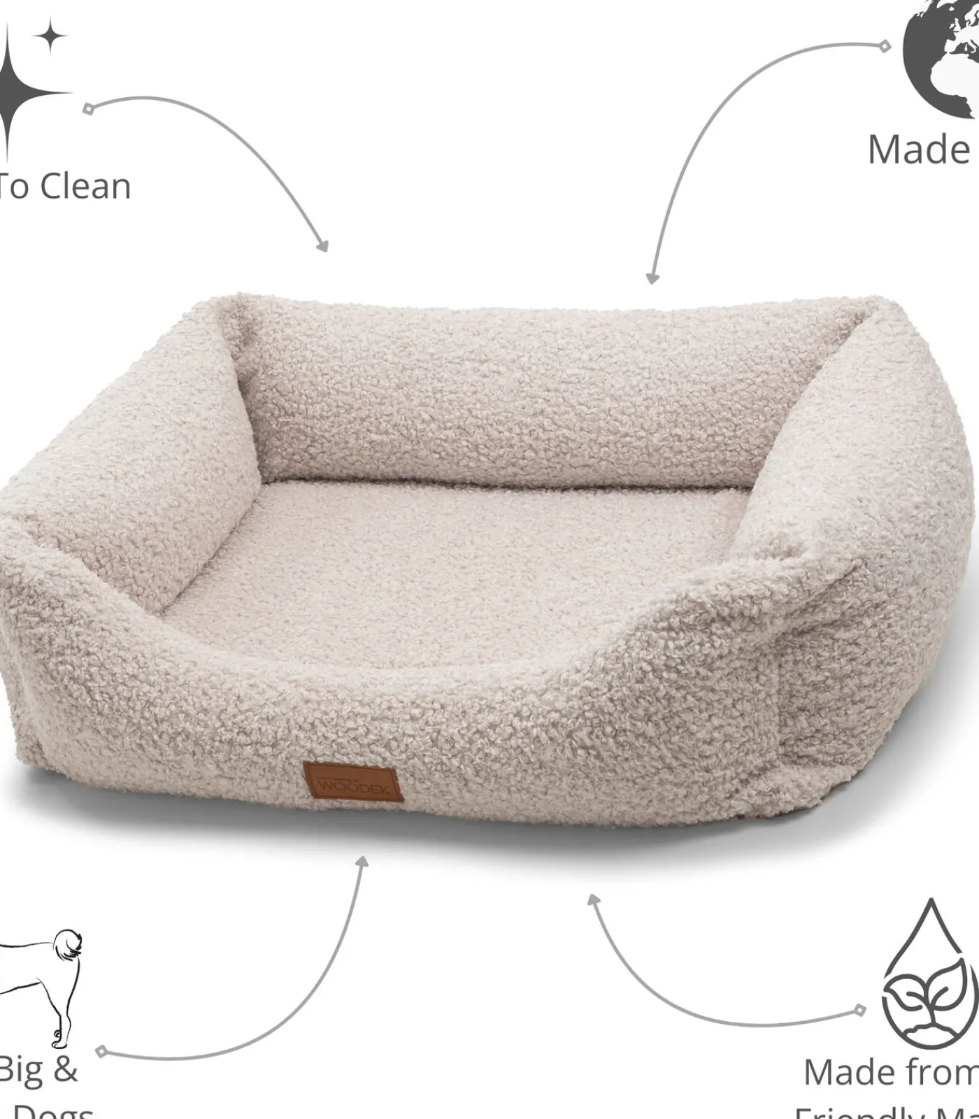 Woodek Hondensofa Milo