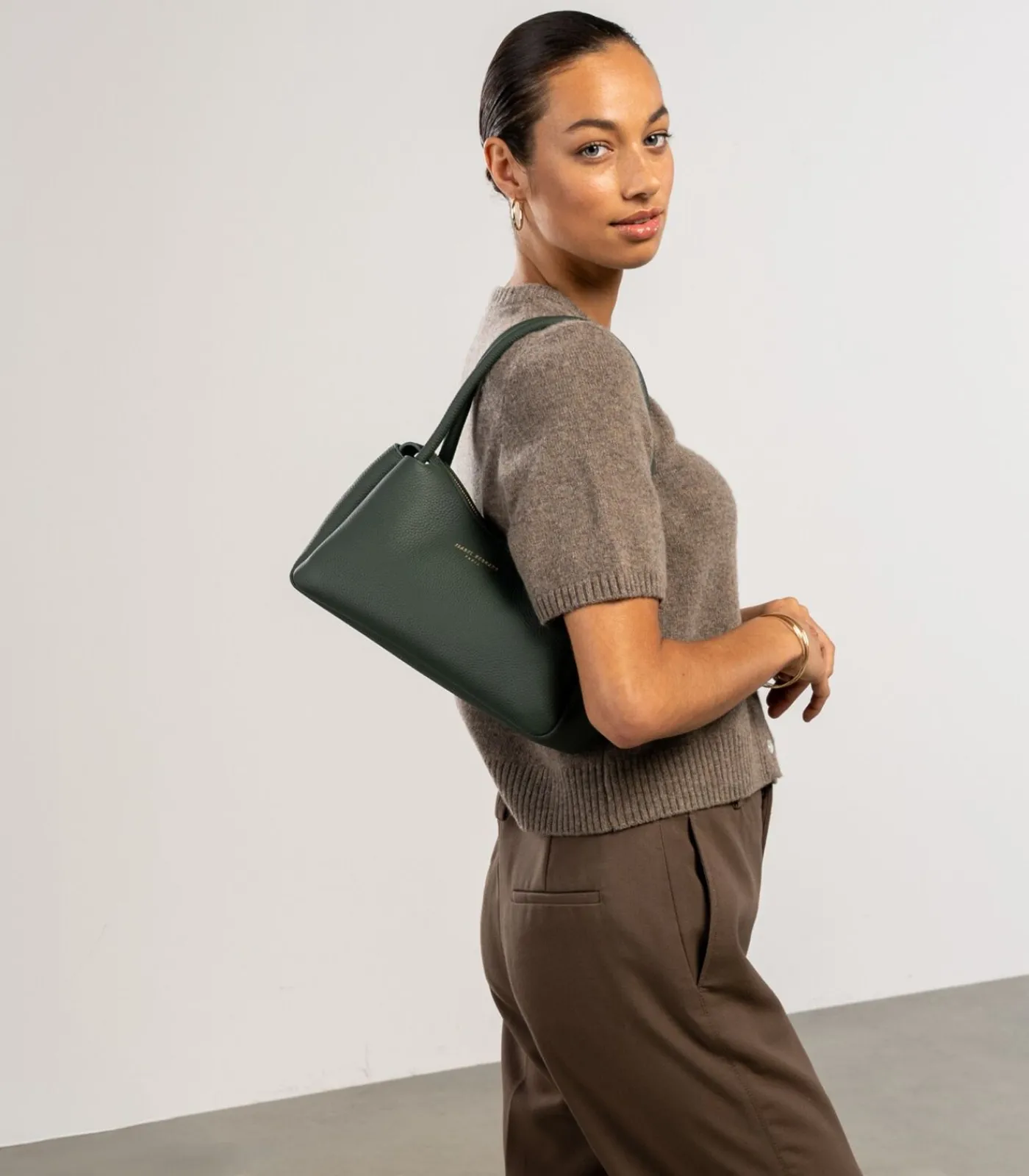 DAMES Isabel Bernard Honoré Handtas Groen IB21133-061