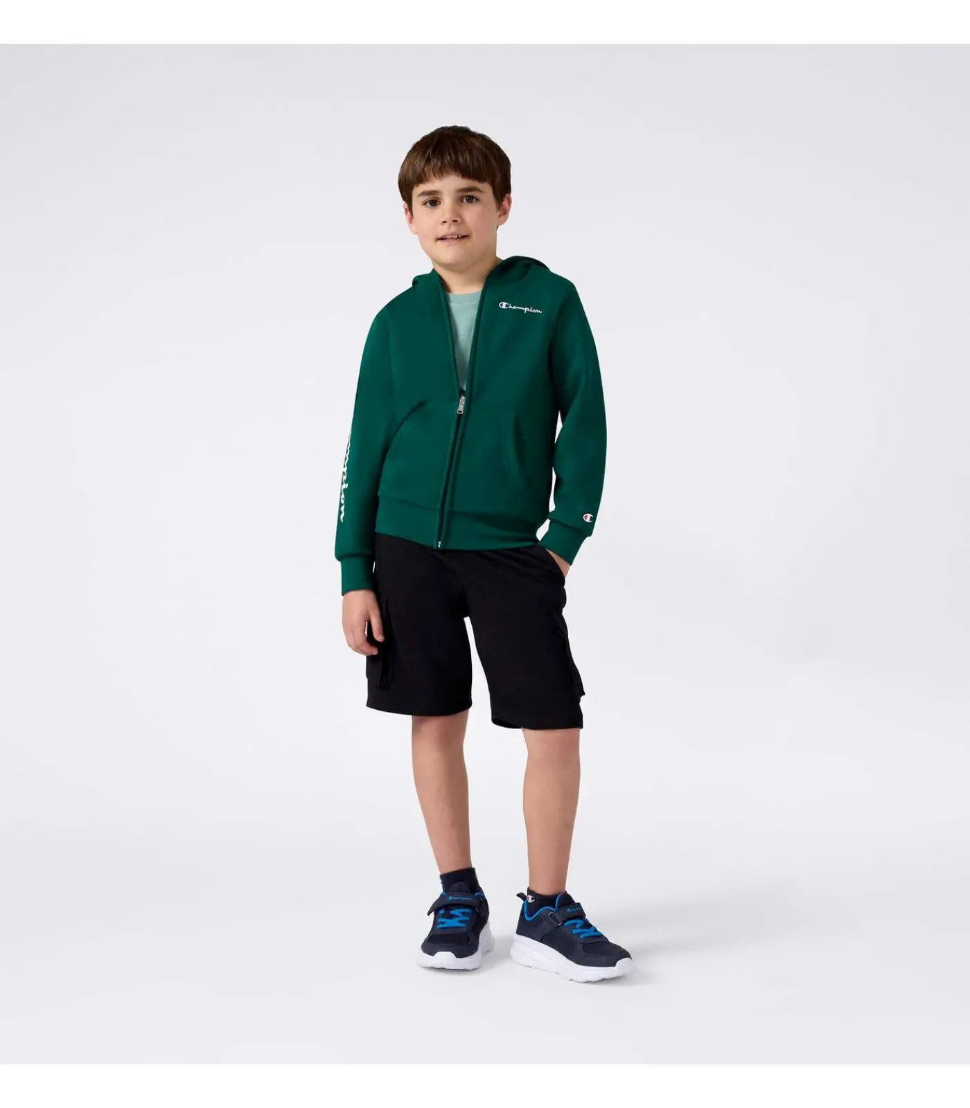Hooded Full Zip Sweatshirt Kinderen Truien & Vesten