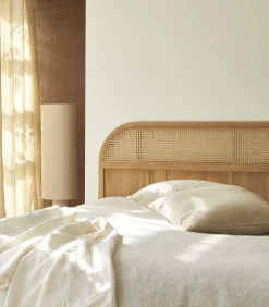 Hoofdbord in teakhout 170 Hector Bedden