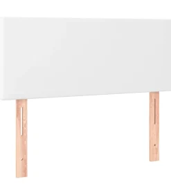 Clearance Hoofdbord 80x5x78/88 cm kunstleer wit Bedden
