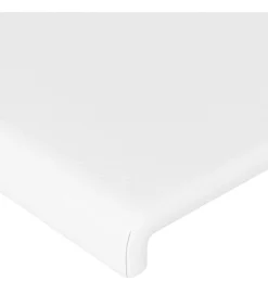 Clearance Hoofdbord 80x5x78/88 cm kunstleer wit Bedden