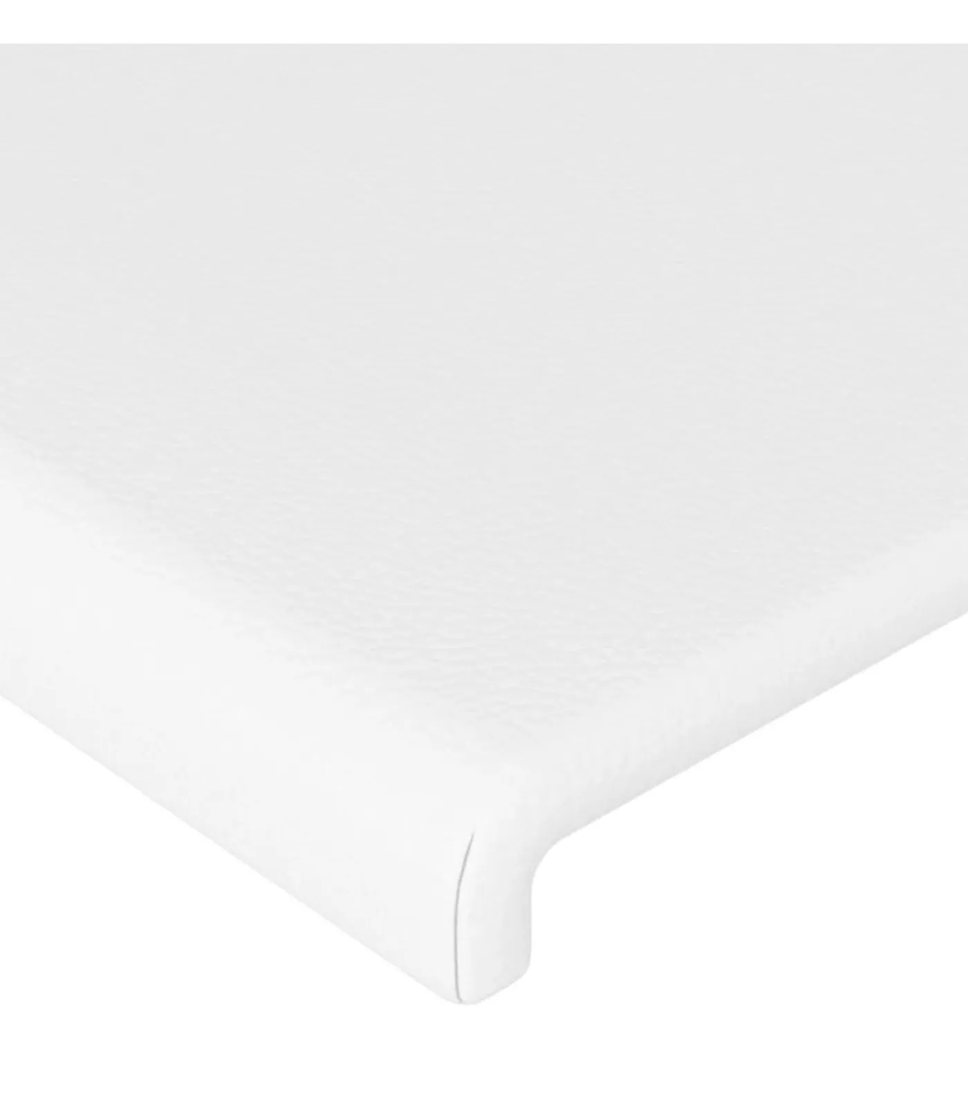 Clearance Hoofdbord 80x5x78/88 cm kunstleer wit Bedden