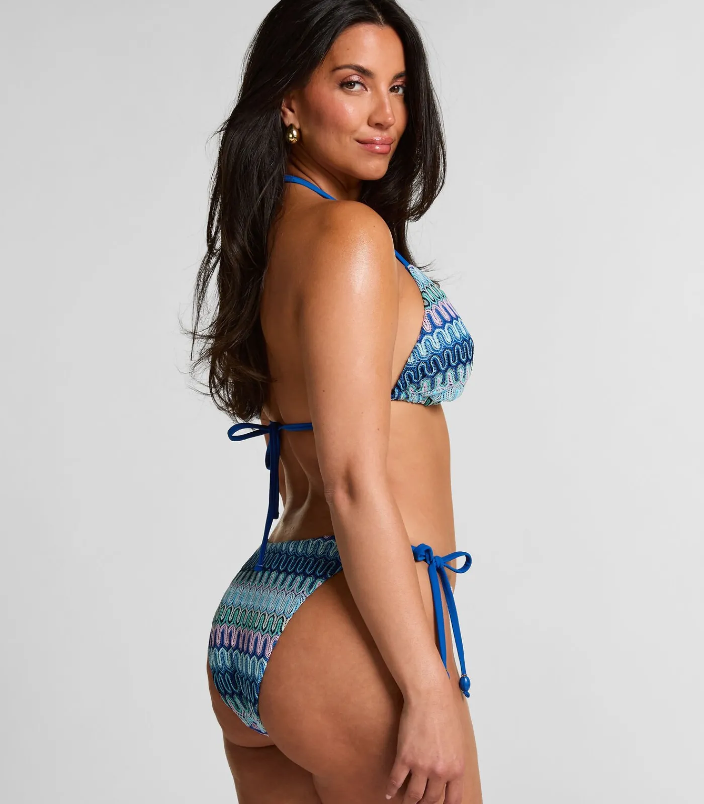 Hot Hoog uitgesneden bikinibroekje Cali DAMES Badmode