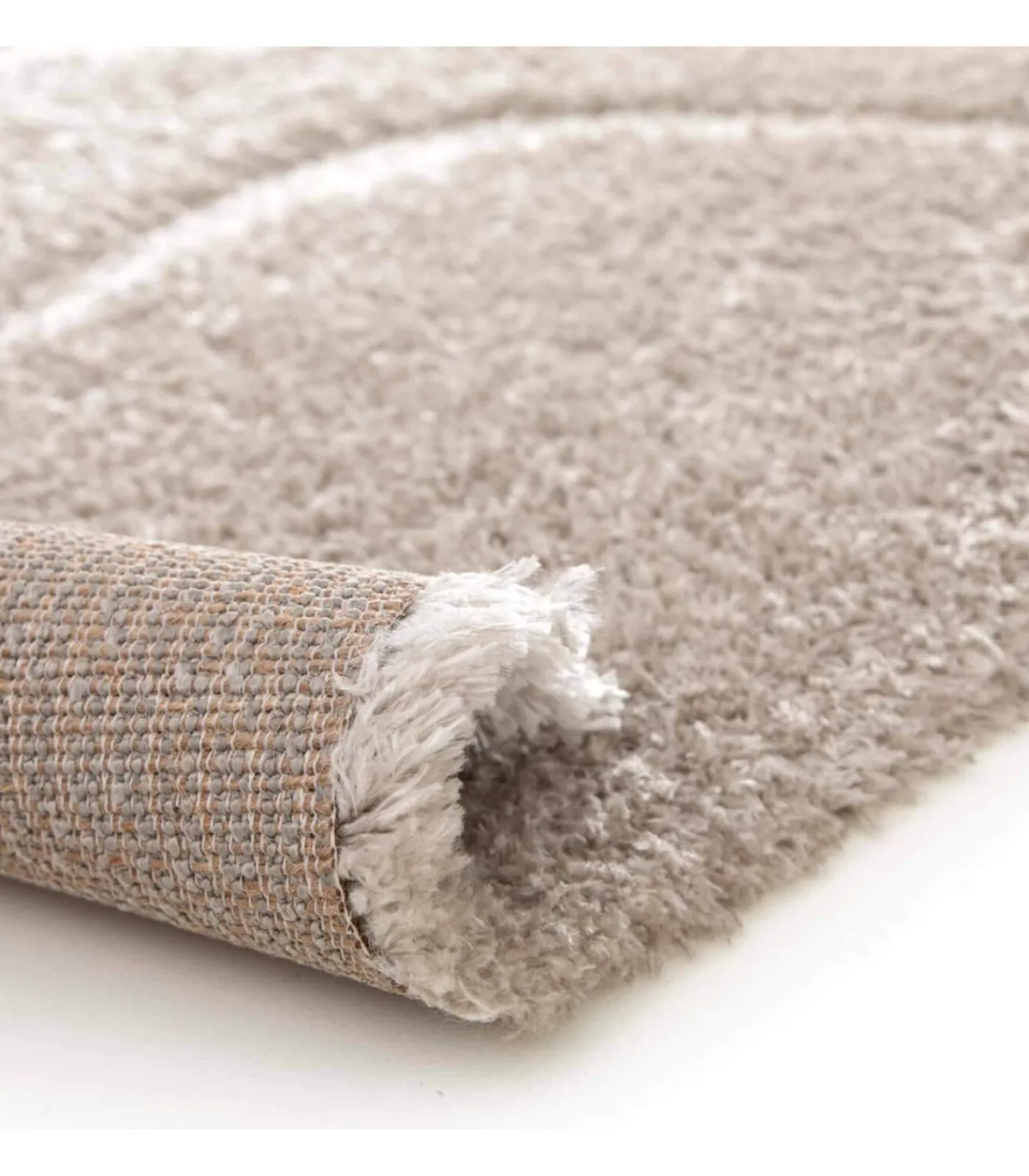 Oviala Hoogpolig vloerkleed met golvend patroon in 120 x 170 cm