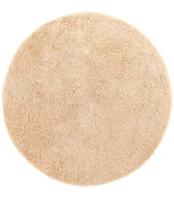 Sale Hoogpolig vloerkleed NAVARRA 100x100 cm polyester Tapijten