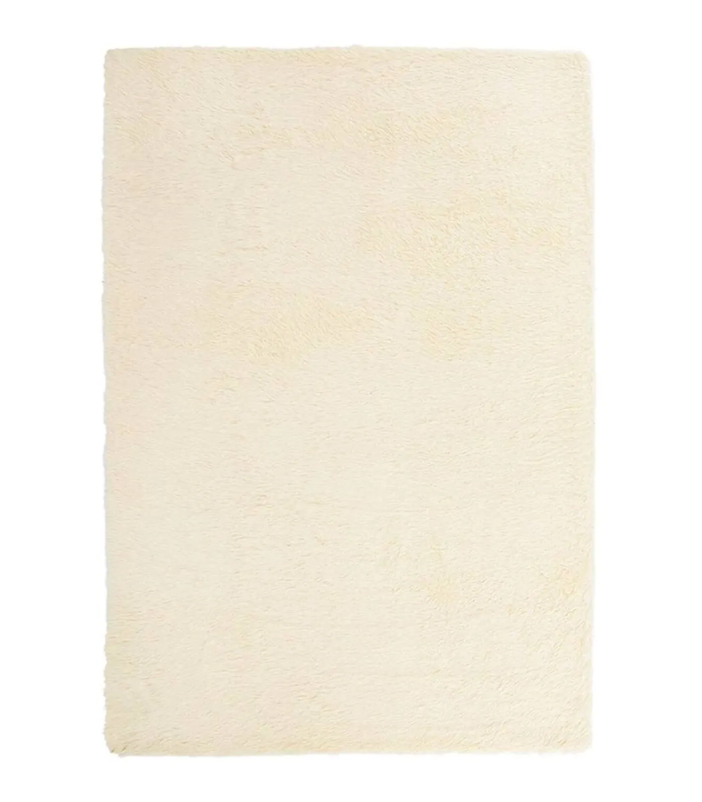 Hot Hoogpolig vloerkleed NAVARRA 200x290 cm polyester crèmekleurig Tapijten