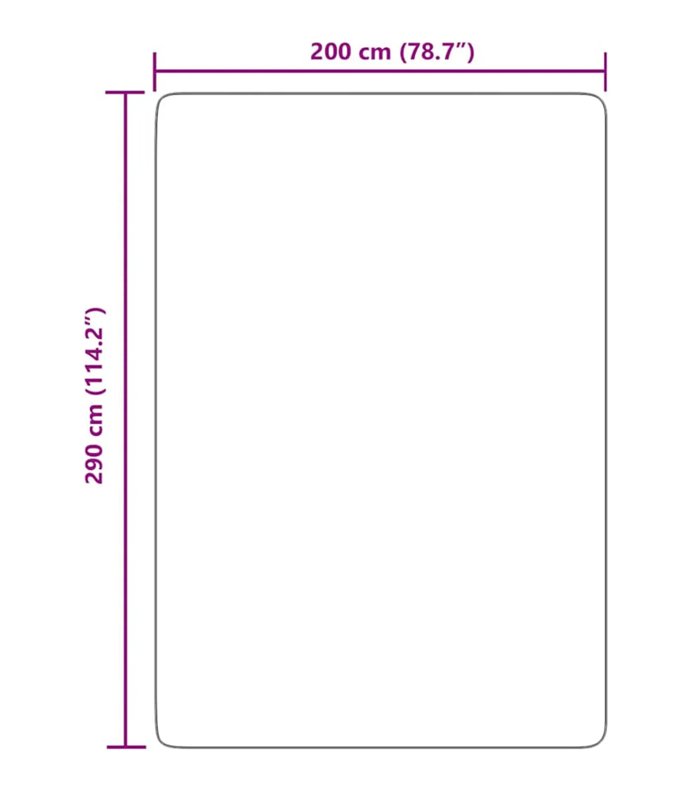 Hot Hoogpolig vloerkleed NAVARRA 200x290 cm polyester crèmekleurig Tapijten