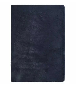 vidaXL Hoogpolig vloerkleed NAVARRA 240x340 cm polyester marineblauw