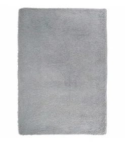 vidaXL Hoogpolig vloerkleed NAVARRA 240x340 cm polyester lichtgrijs