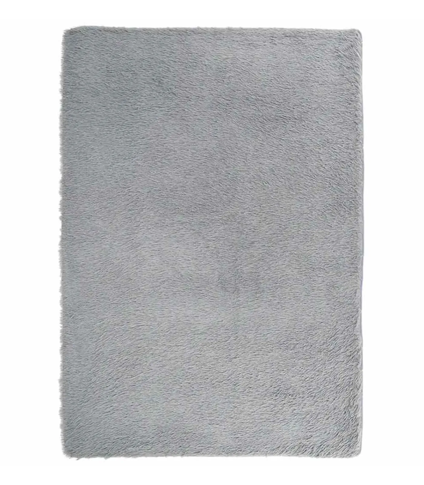 vidaXL Hoogpolig vloerkleed NAVARRA 240x340 cm polyester lichtgrijs