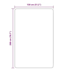 Discount Hoogpolig vloerkleed NAVARRA 130x200 cm polyester zwart Tapijten