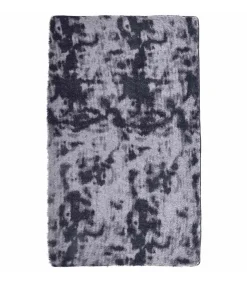 vidaXL Hoogpolig vloerkleed NAVARRA 80x150 cm polyester donkergrijs