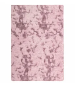vidaXL Hoogpolig vloerkleed NAVARRA 200x290 cm polyester stoffig roze