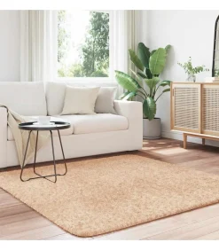 vidaXL Hoogpolig vloerkleed NAVARRA 160x160 cm polyester