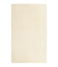 Sale Hoogpolig vloerkleed NAVARRA 80x150 cm polyester crèmekleurig Tapijten