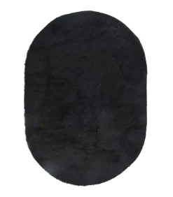 vidaXL Hoogpolig vloerkleed NAVARRA 300x200 cm polyester zwart